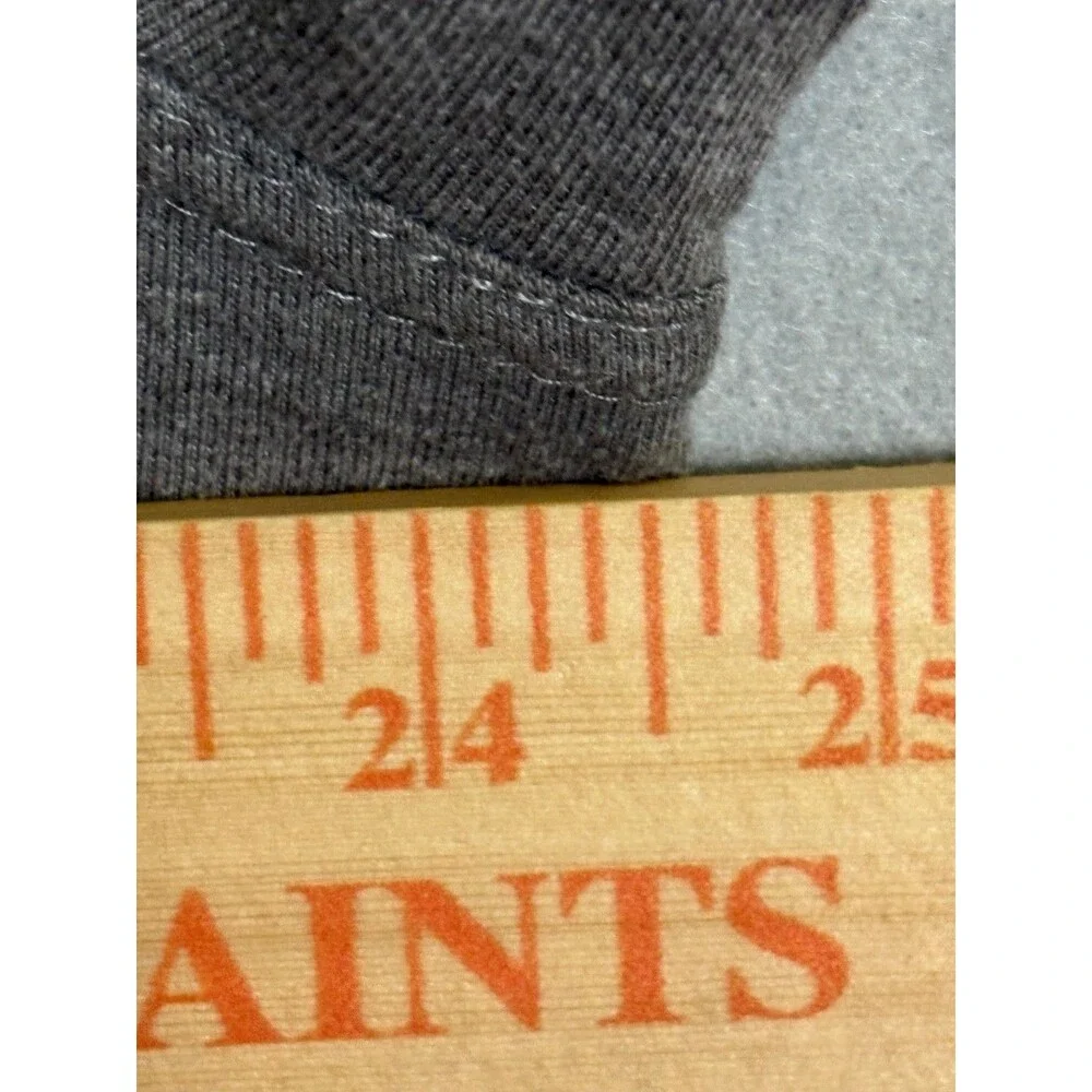 The North Face Henley Hoodie Mens XL Gray Button Placket Hooded Pullover